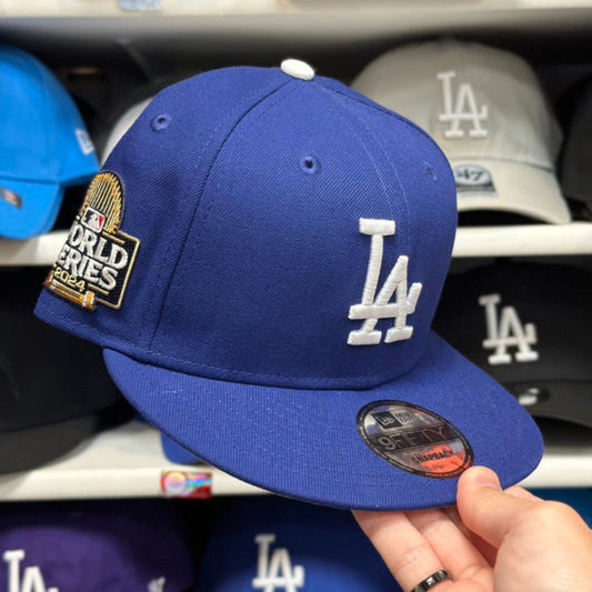 New Era Los Angeles Dodgers '2024 World Series' Blue/White 9FIFTY Snapback