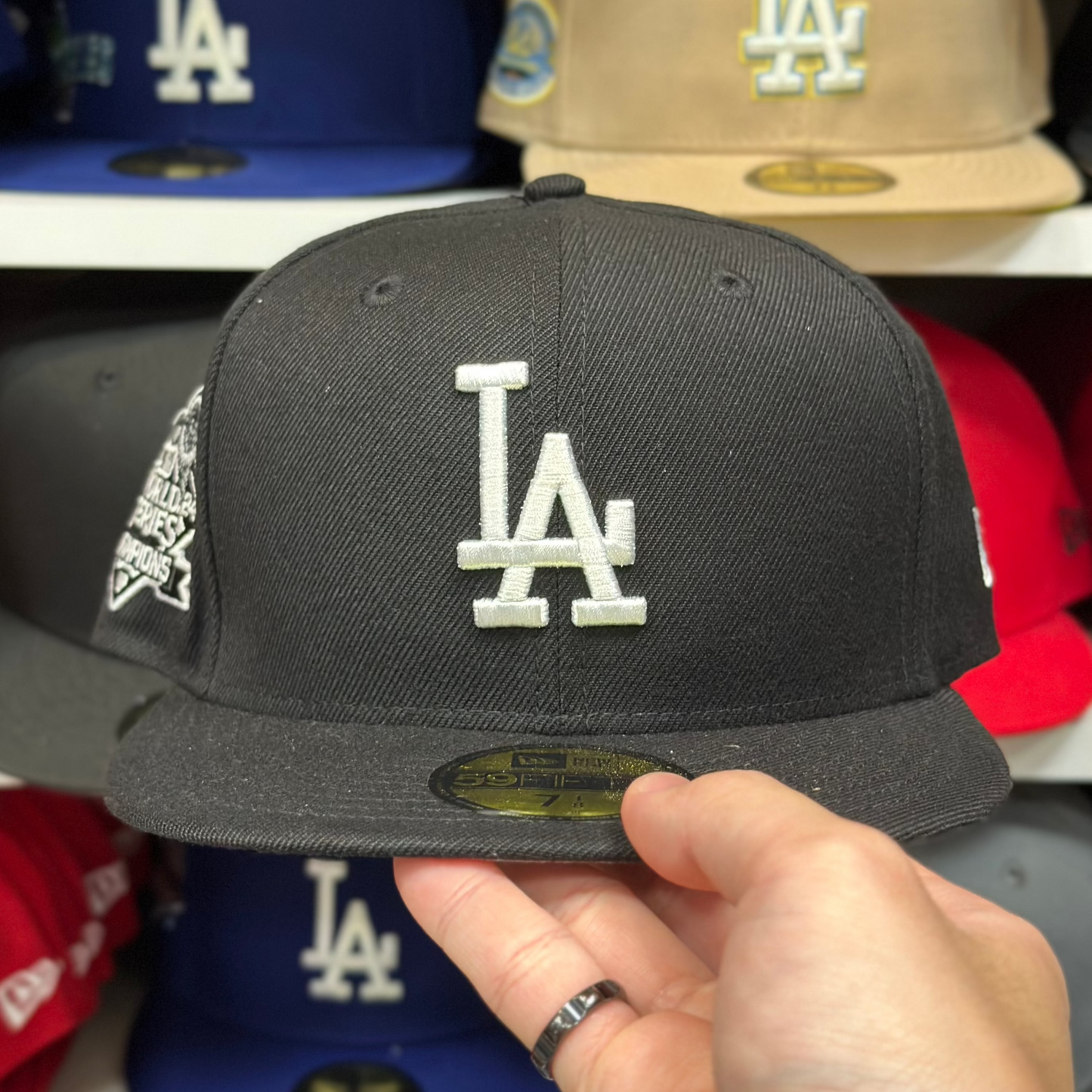 LA Dodgers 2024 World Series Championship Fitted | New Era 59FIFTY Fitted Cap | Black