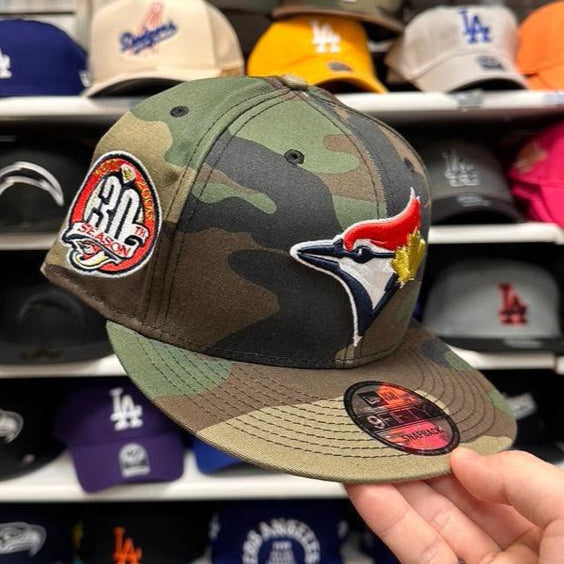 New Era Toronto Blue Jays '30th Season Patch' Camouflage 9FIFTY Snapback