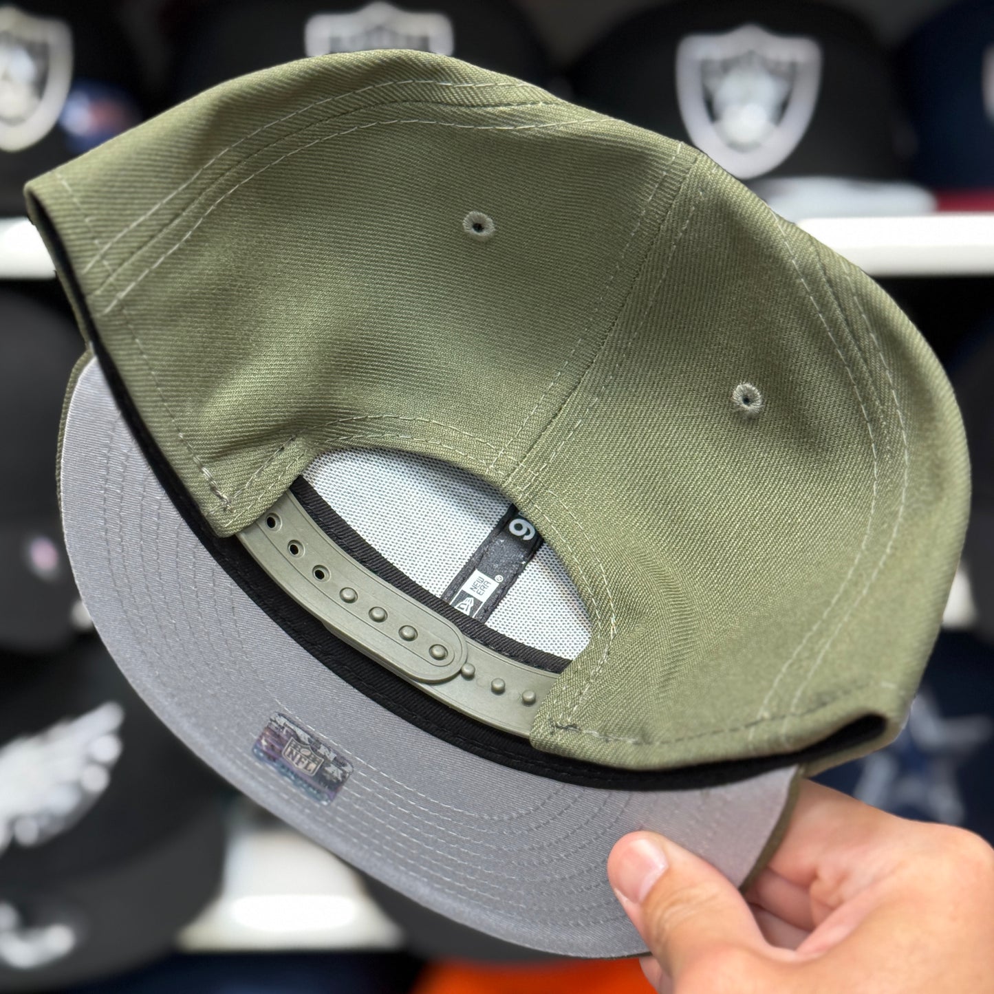 New Era Dallas Cowboy 9FIFTY Snapback Hat | Olive
