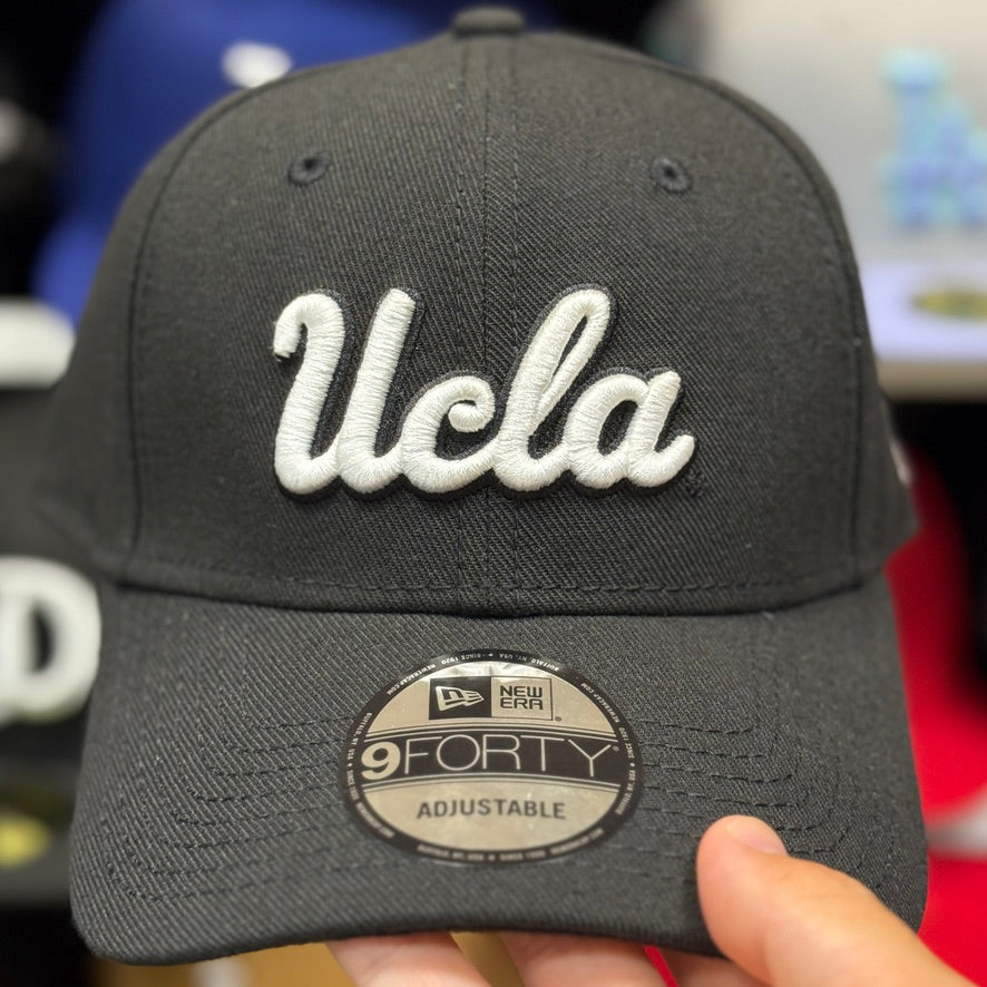 New Era UCLA Script 9FORTY Ball Cap | Black