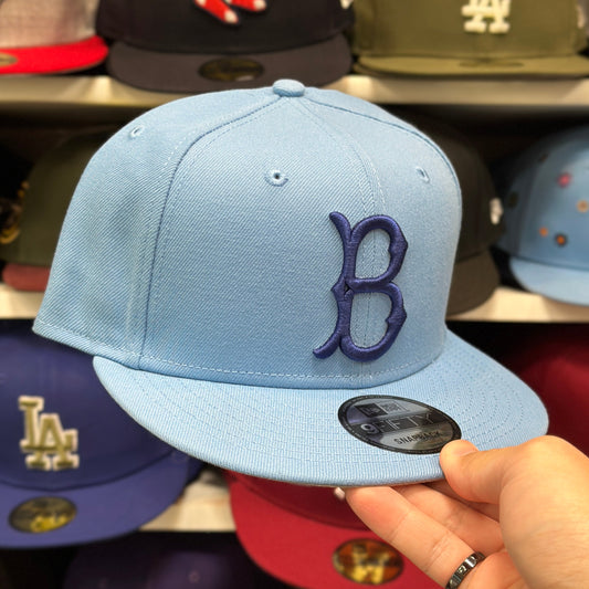 New Era Brooklyn Dodgers Baby Blue 9FIFTY Snapback