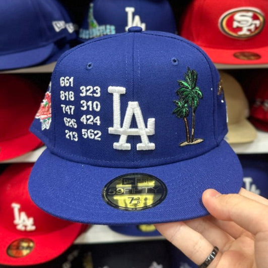 New Era Los Angeles Dodgers 'LA Identity' 59FIFTY Fitted Hat | Blue