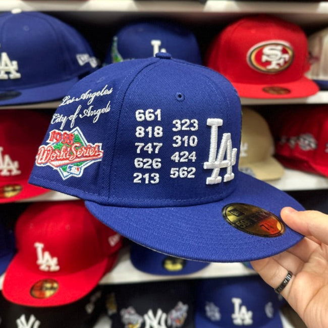 New Era Los Angeles Dodgers 'LA Identity' 59FIFTY Fitted Hat | Blue