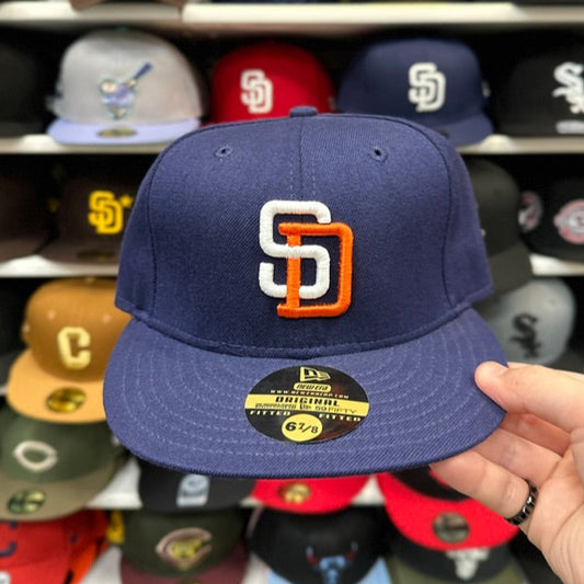 New Era San Diego Padres Vintage 59FIFTY Fitted Hat Blue