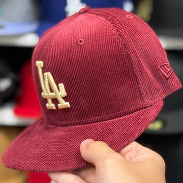 New Era Los Angeles Dodgers '60th Anniversary' 59FIFTY Fitted Hat | Maroon