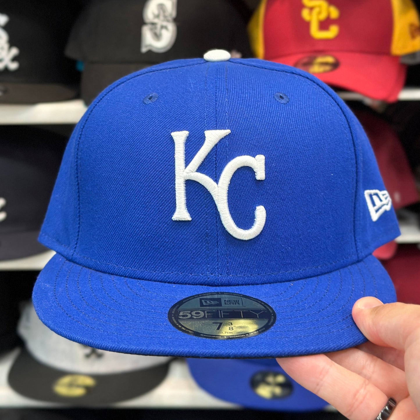 New Era Kansas City Royals Blue/White 59FIFTY Fitted Hat