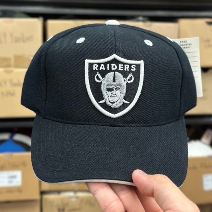 Oakland Raiders NFL Ball Cap | Vintage Reebok | Black
