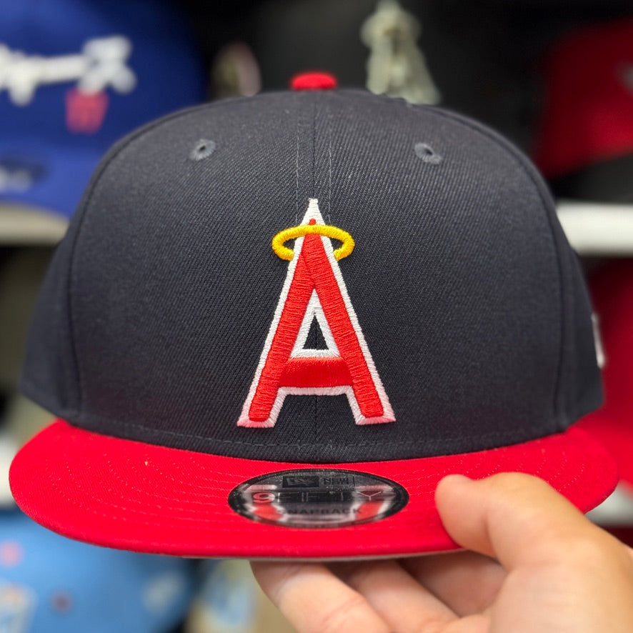 New Era Los Angeles Angels 'Retro Logo' 9FIFTY Snapback Navy/Red
