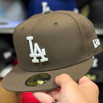 New Era Los Angeles Dodgers 59FIFTY Fitted Hat | Brown
