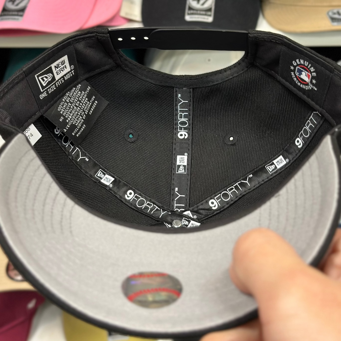 New Era Los Angeles Dodgers A-Frame 9FORTY Snapback Black/Gold