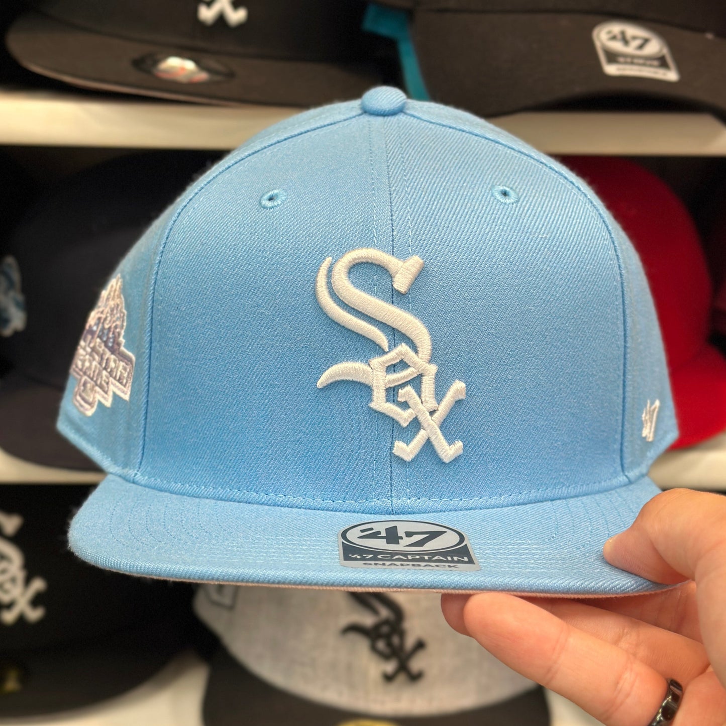Chicago White Sox MLB All Star Game | '47 Brand Captain Snapback | Light Blue/Pink