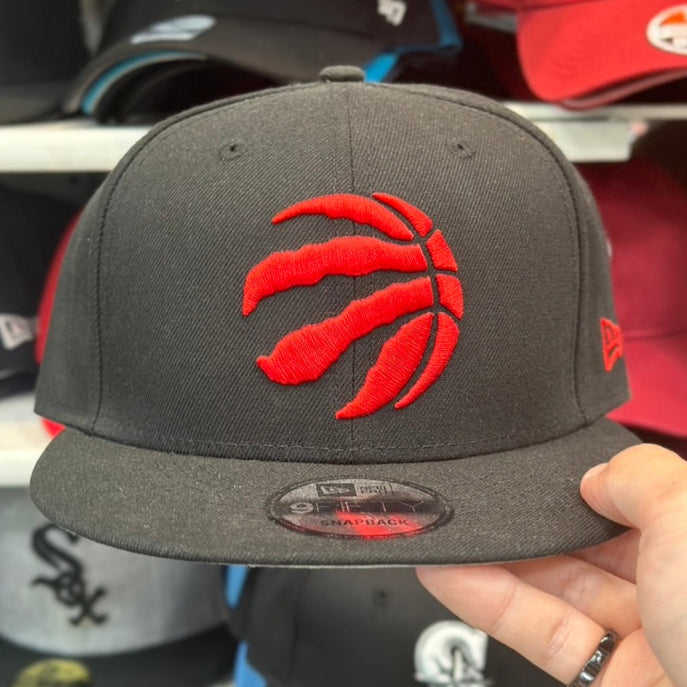 New Era Toronto Raptors Black/Red 9FIFTY Snapback