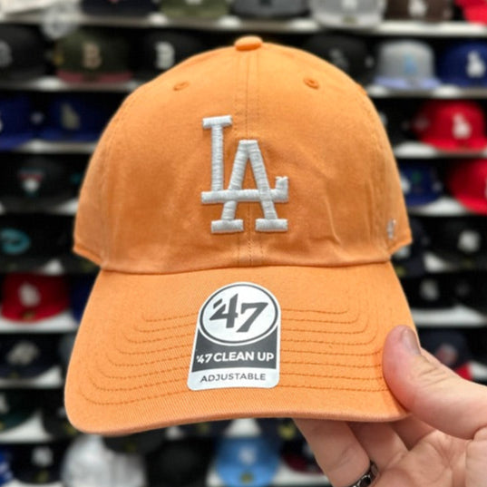 LA Dodgers MLB Dad Cap '47 Brand Clean Up Adjustable Curve Hat Color Options