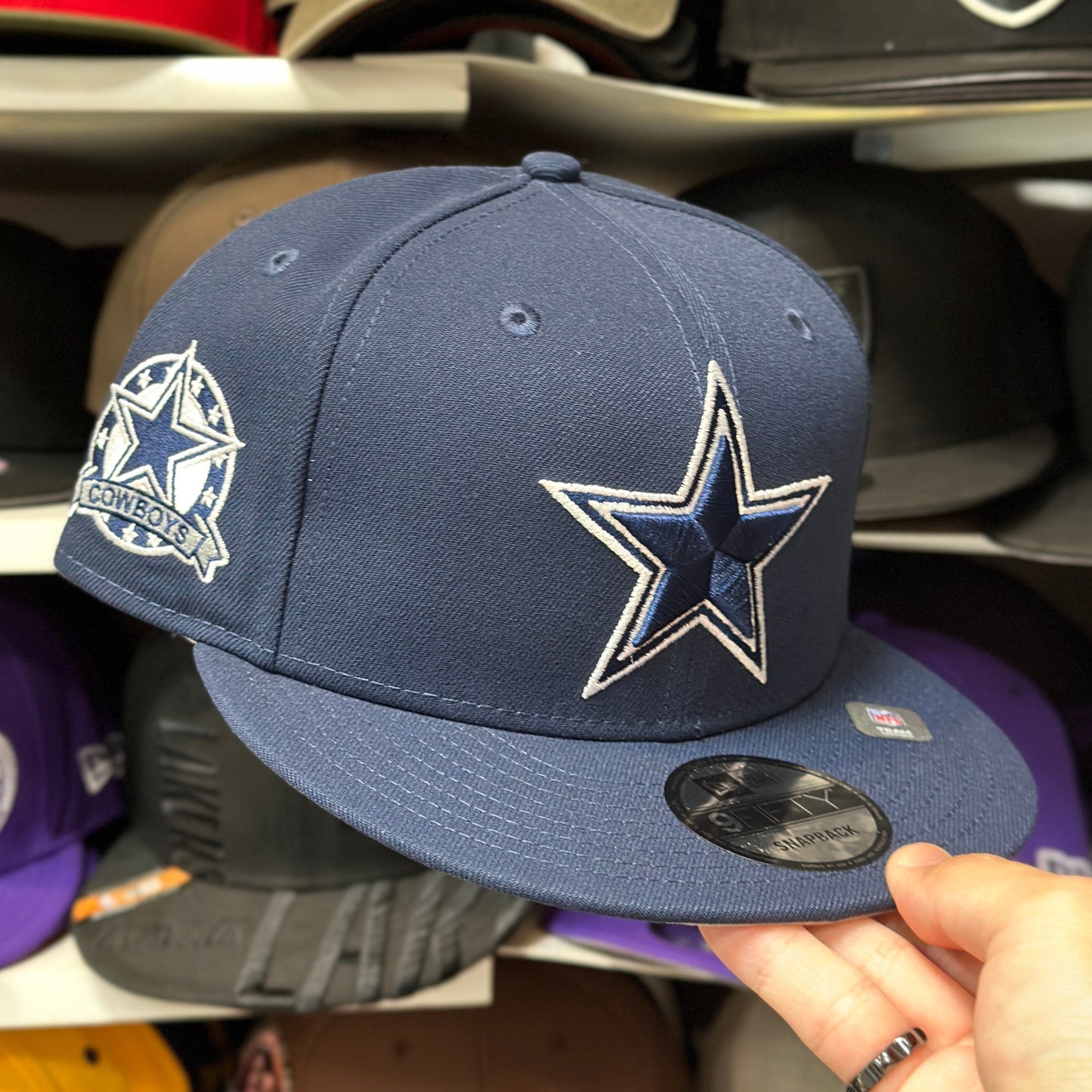 Dallas Cowboys NFL 'Star Patches' | New Era 9FIFTY Snapback | Navy