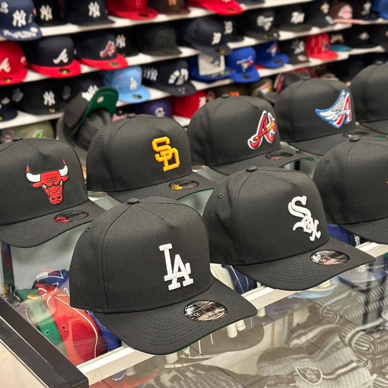 New Era Chicago Bulls A-Frame 9FIFTY Snapback Black