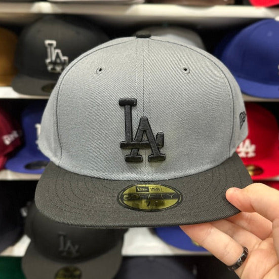 Gray la dodgers hat best sale