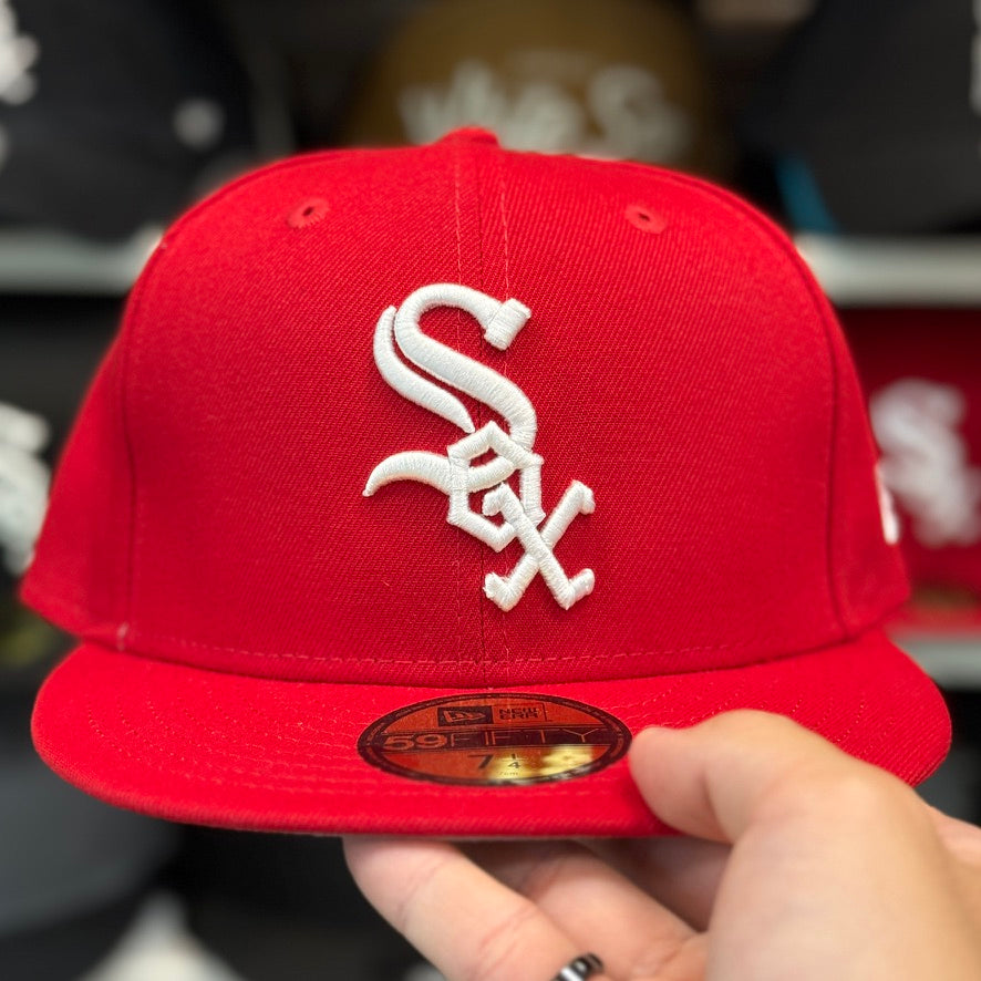 New Era Chicago White Sox 59FIFTY Fitted Hat | Red