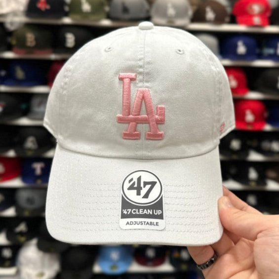 LA Dodgers MLB Dad Cap '47 Brand Clean Up Adjustable Curve Hat Color Options