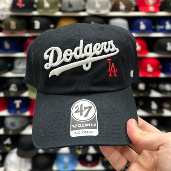 LA Dodgers MLB Dad Cap '47 Brand Clean Up Adjustable Curve Hat Color Options