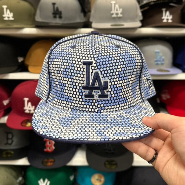 New Era 59FIFTY LA Dodgers MLB Vintage Digital Blue Fitted Blue