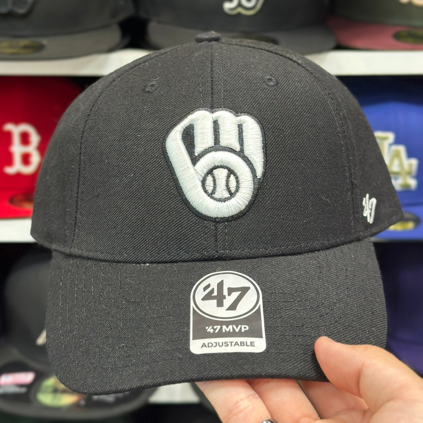 Milwaukee Brewers Ball Cap '47 Brand Color Options