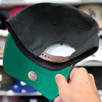 New Era Los Angeles Dodgers '100th Anniversary' A-Frame Brown/Black 9FORTY Snapback
