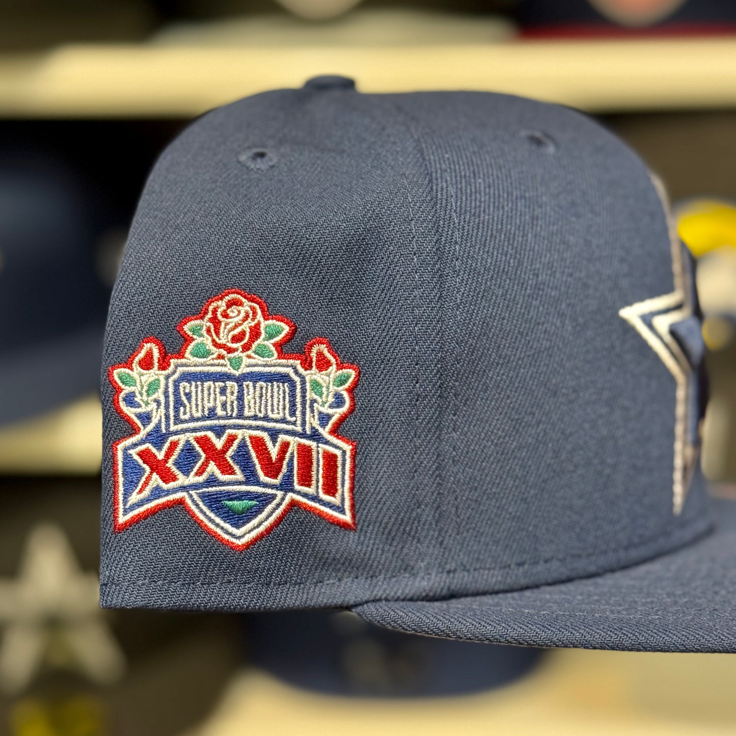 New Era Dallas Cowboy 'Super Bowl' 9FIFTY Snapback | Navy