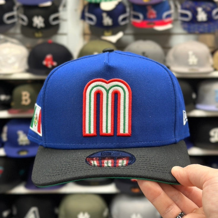 Mexico WBC World Baseball Classic | New Era 9FIFTY A-Frame Snapback | Blue/Black