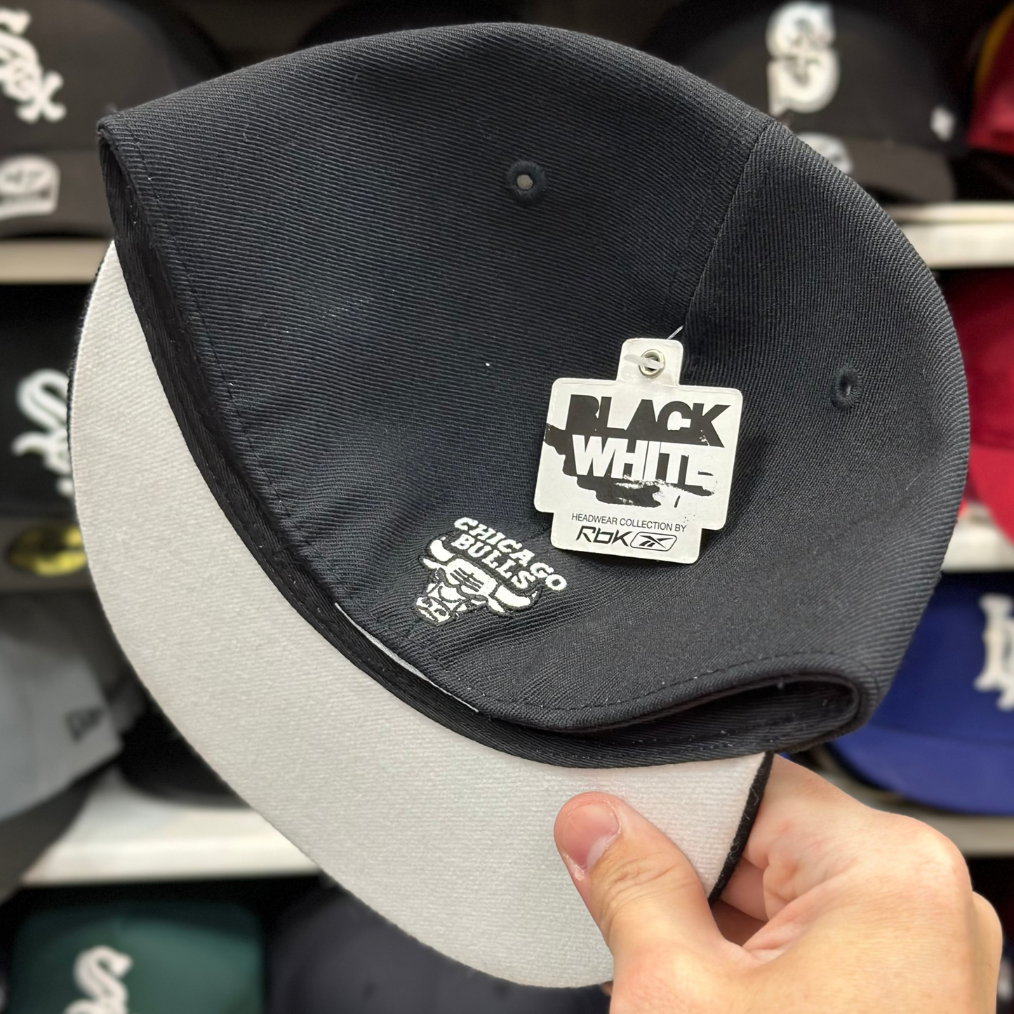 Chicago Bulls Reebok Snapback Hat | Black