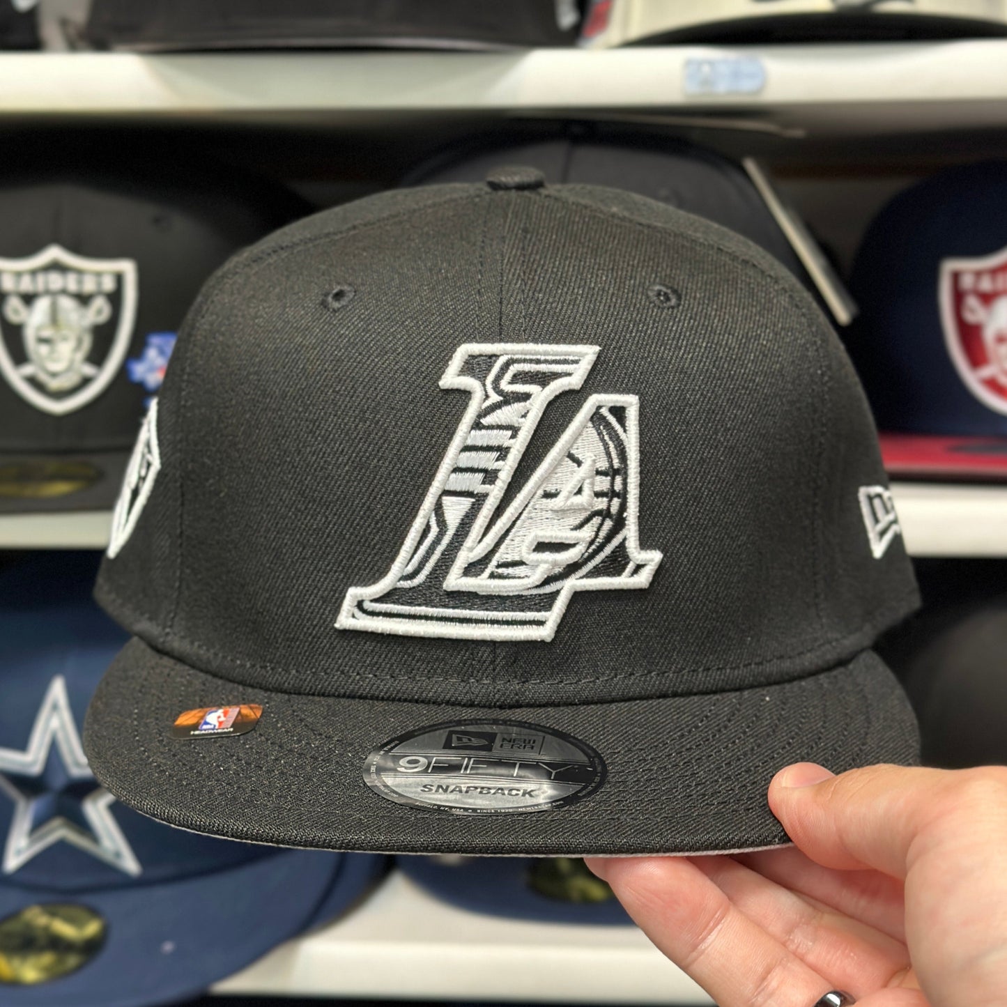New Era 9FIFTY LA Lakers NBA Snapback Adjustable Snap Black