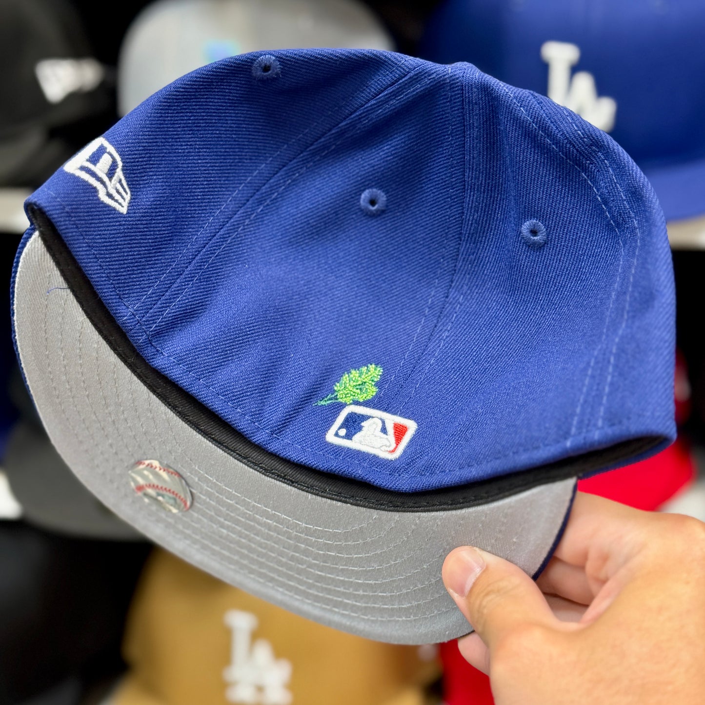 New Era Los Angeles Dodgers 'State of California' 59FIFTY Fitted Hat | Blue