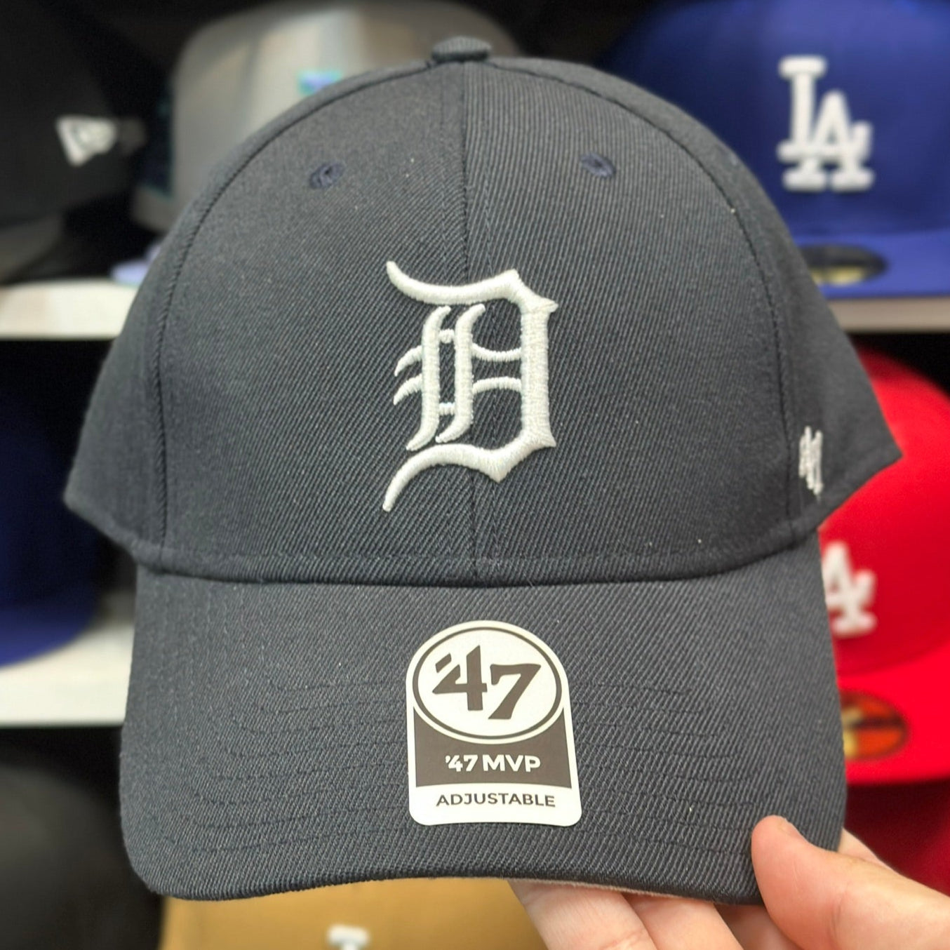 Detroit Tigers Ball Cap '47 Brand Navy