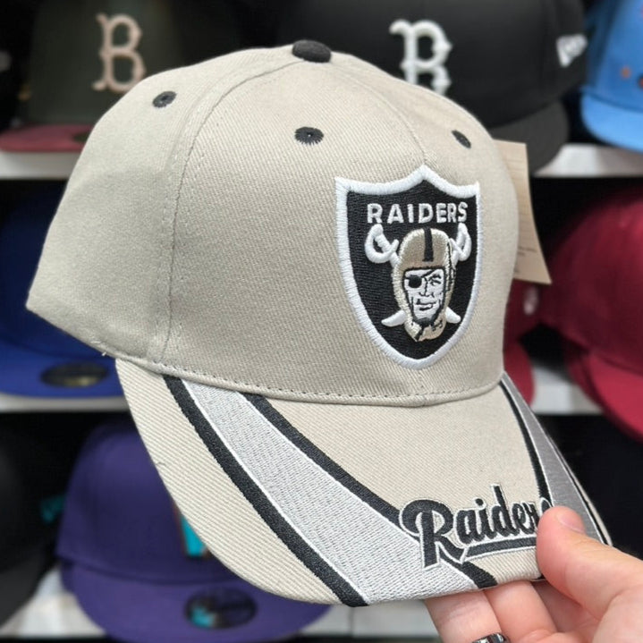 Reebok Vintage Oakland Raiders NFL Ball Cap Gray
