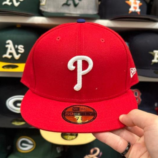 New Era Philadelphia Phillies 59FIFTY Fitted Hat | Red