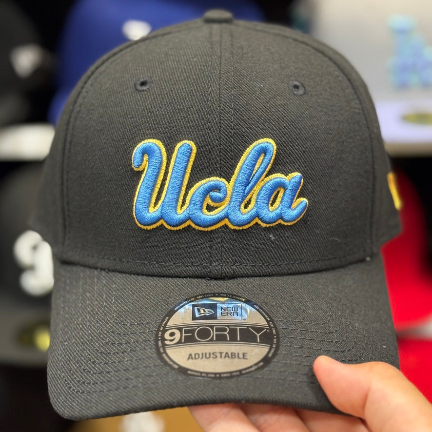 New Era UCLA Script 9FORTY Ball Cap | Black