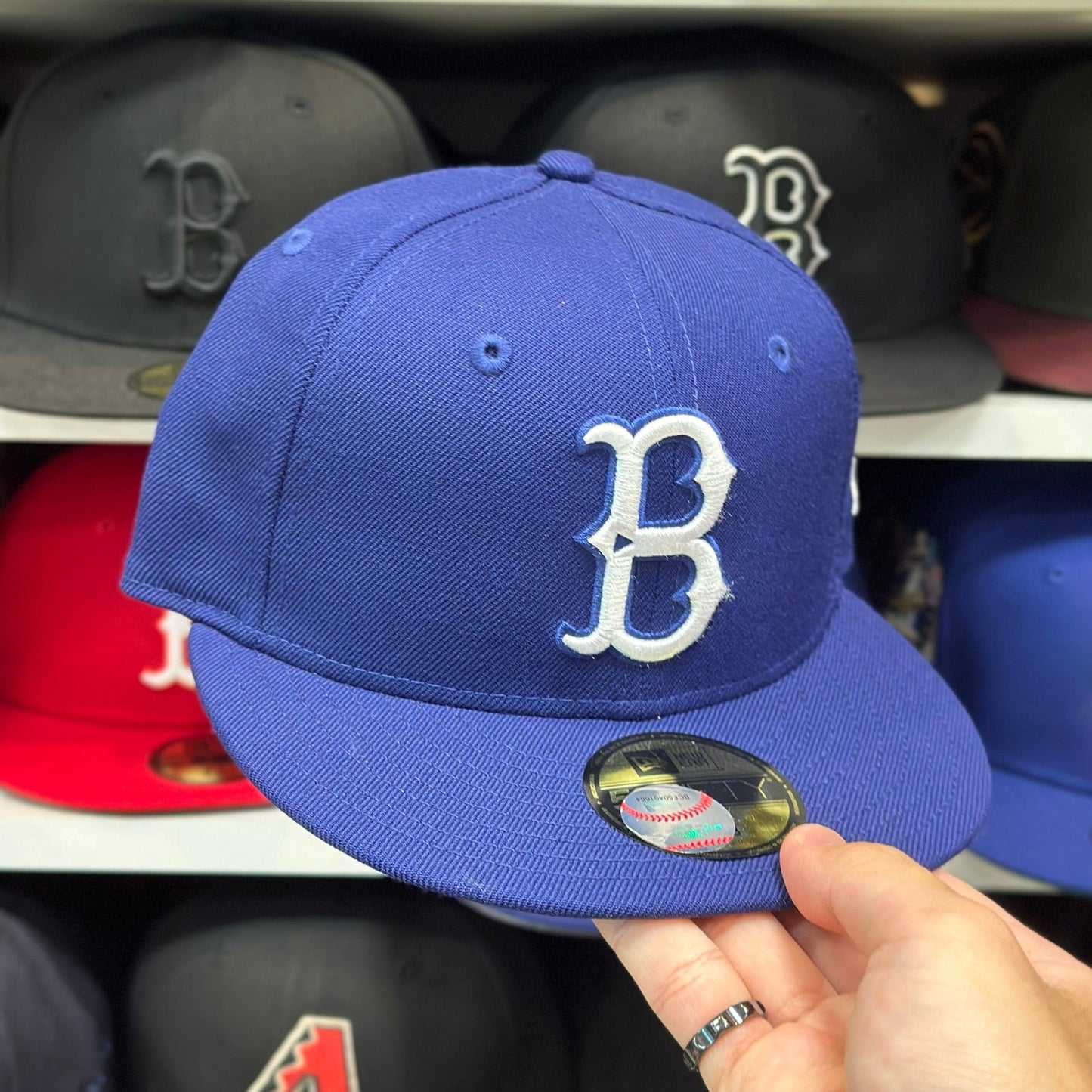 New Era Brooklyn Dodgers Blue/White59FIFTY Fitted Hat