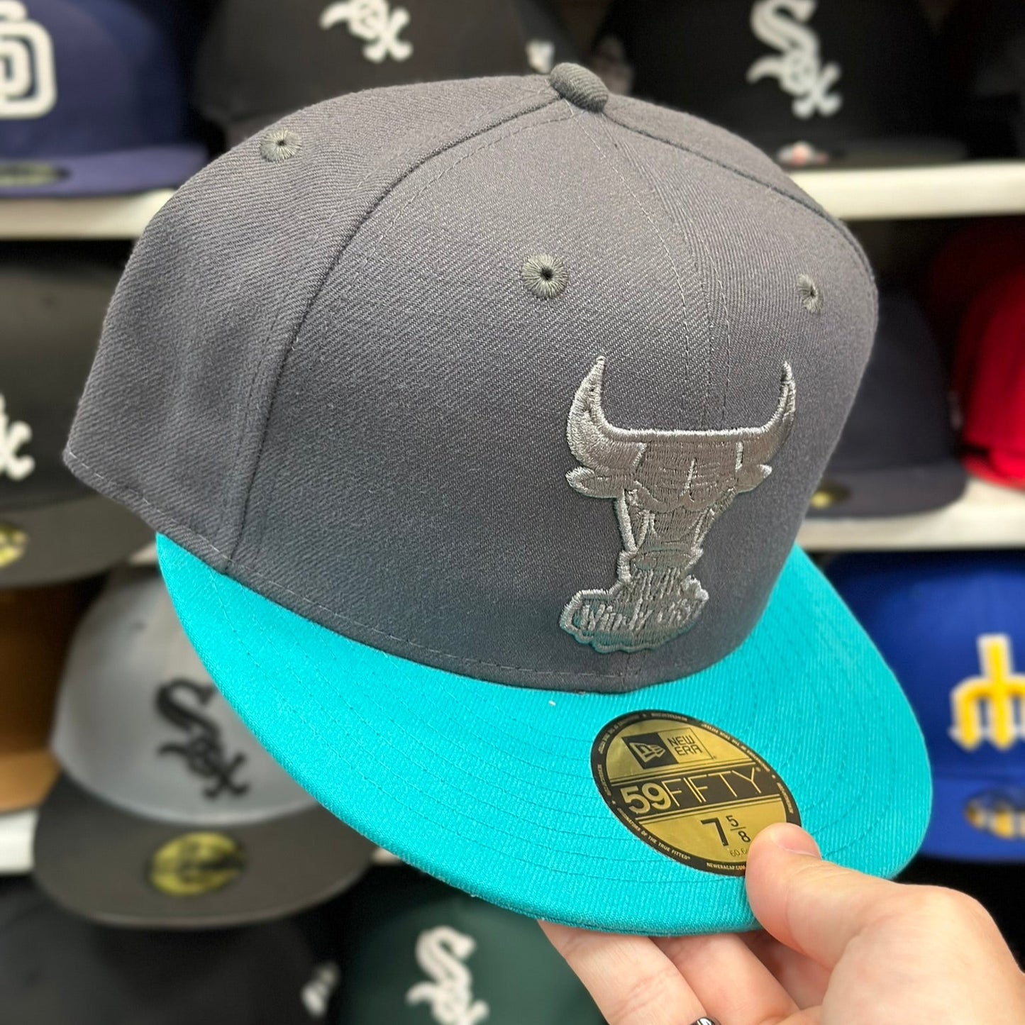 Chicago Bulls NBA Two Tone New Era 59FIFTY Fitted | 7 5/8