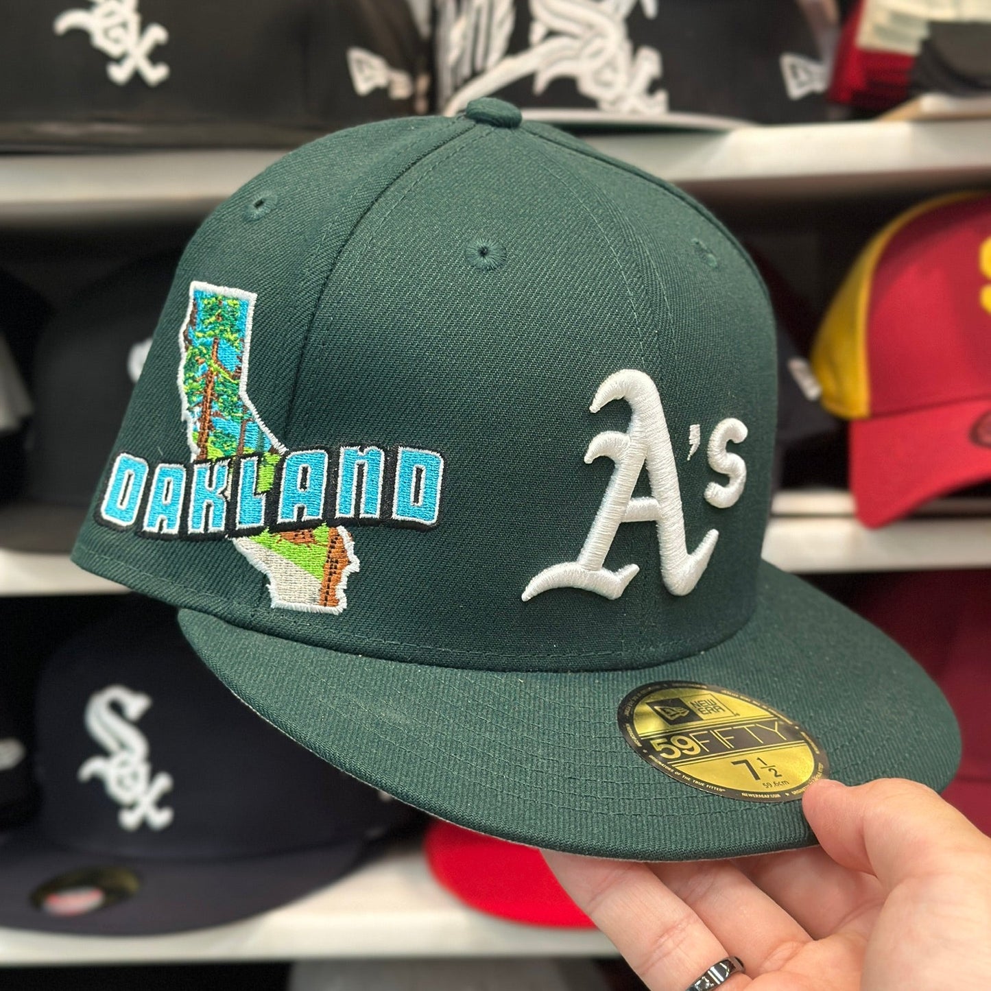 Oakland Athletics MLB Oakland State | New Era 59FIFTY Fitted | Green