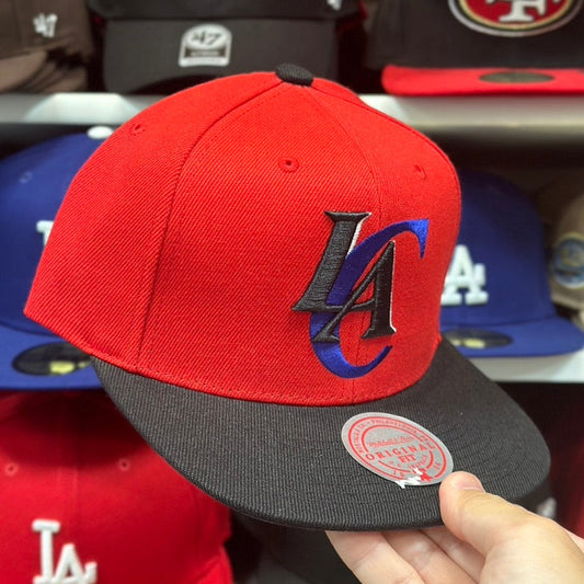 Los Angeles Clippers Red/Black Mitchell & Ness Snapback