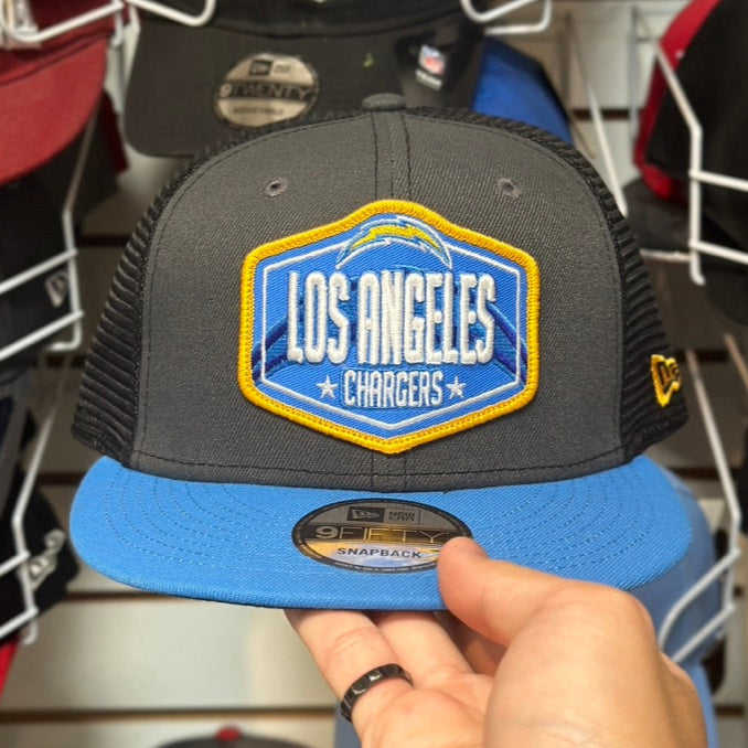 New Era Los Angeles Chargers 'Draft Day Trucker' 9FIFTY Snapback
