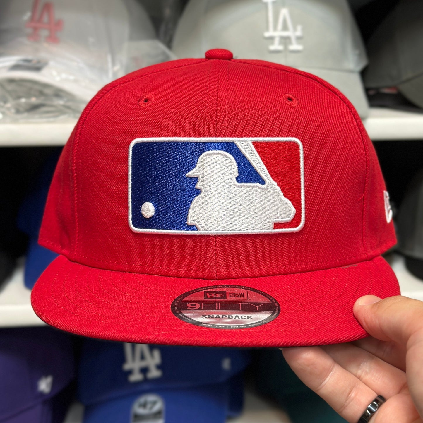 New Era MLB 'Batter-man Logo' 9FIFTY Snapback | Color Options