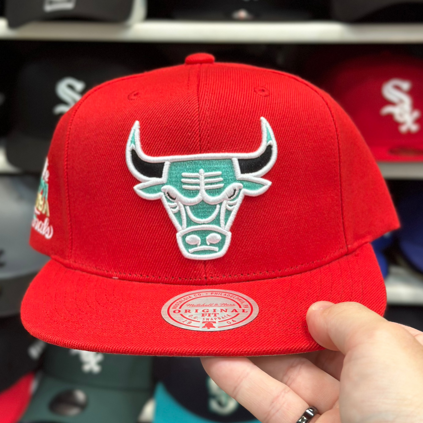 Chicago Bulls Multicolor Mitchell & Ness Snapback