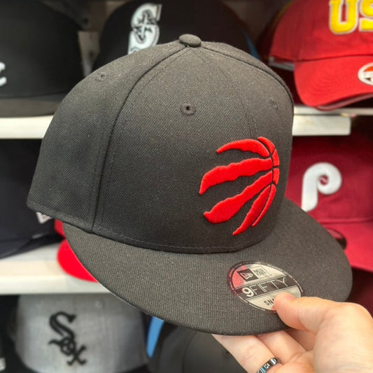 New Era Toronto Raptors Black/Red 9FIFTY Snapback