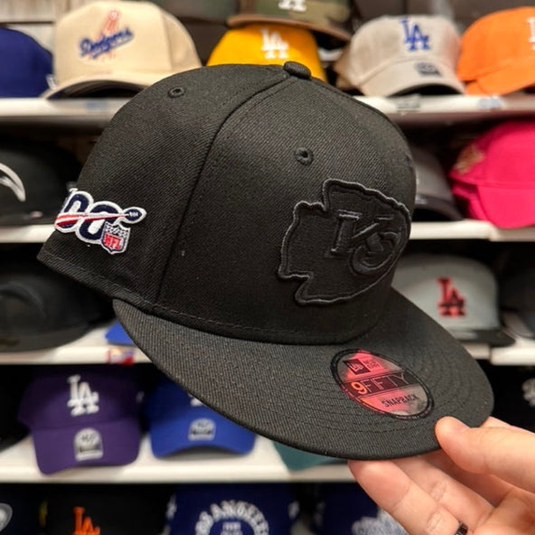 New Era 9FIFTY Kansas City Chiefs NFL Snapback Adjustable Snap Black