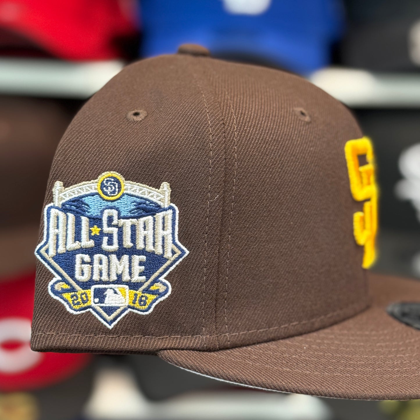New Era San Diego Padres 'All Star Game' 9FIFTY Snapback Brown