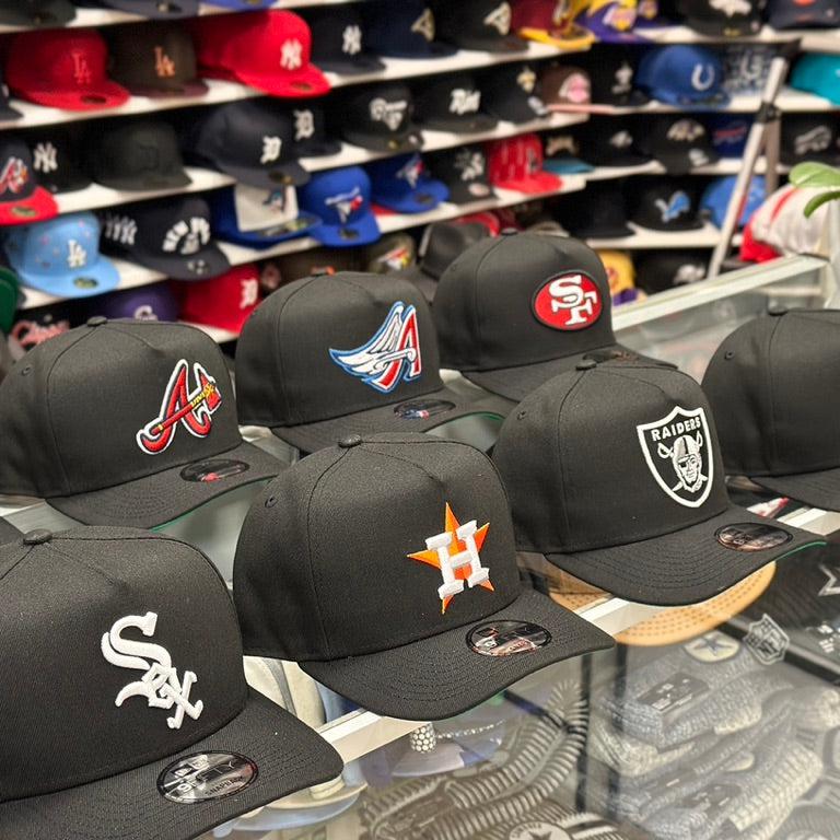 New Era Chicago Bulls A-Frame Black 9FIFTY Snapback