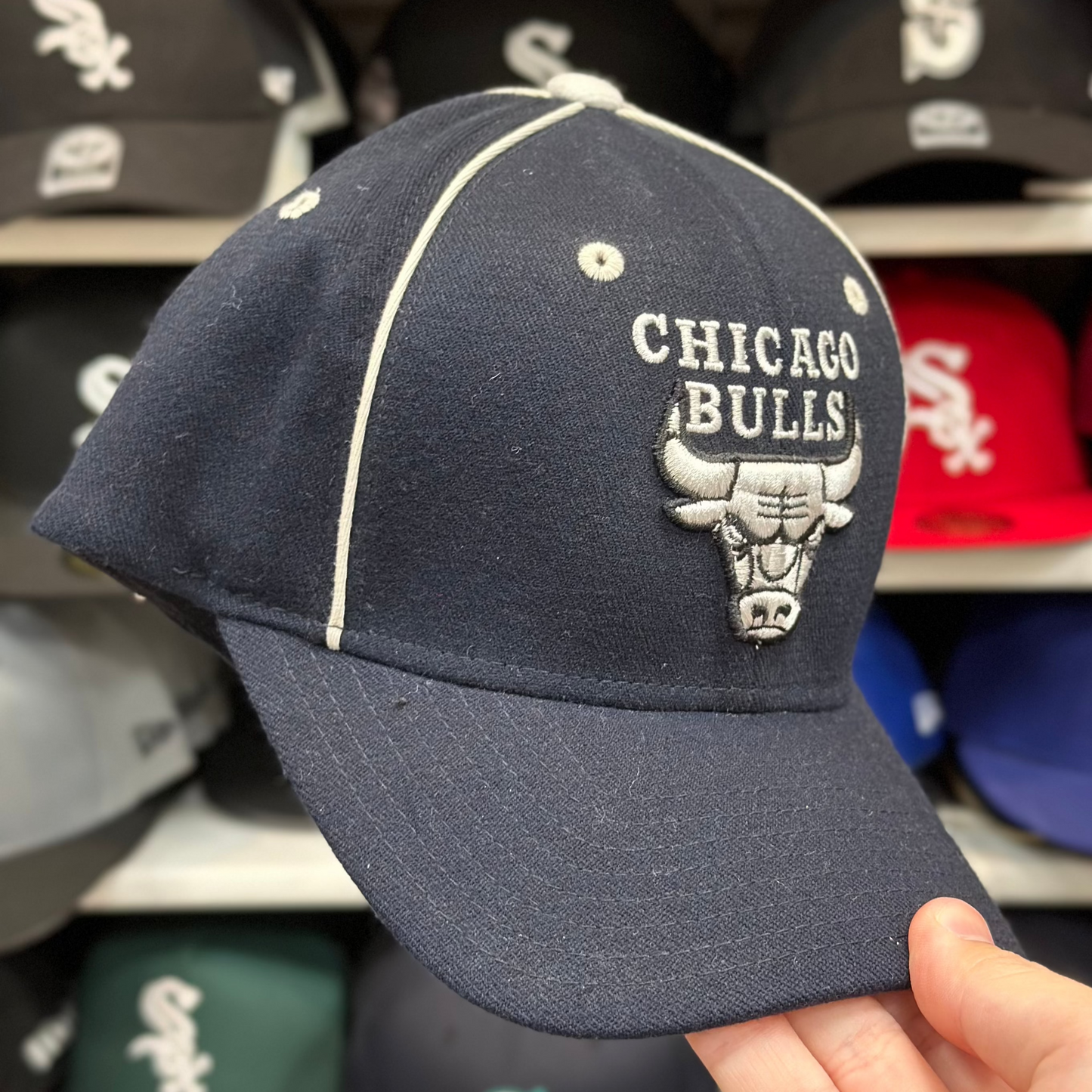 Chicago Bulls NBA Vintage Snapback | NBA Elevation | Rare