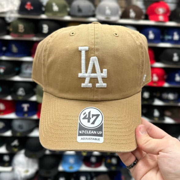 LA Dodgers MLB Dad Cap '47 Brand Clean Up Adjustable Curve Hat Color Options