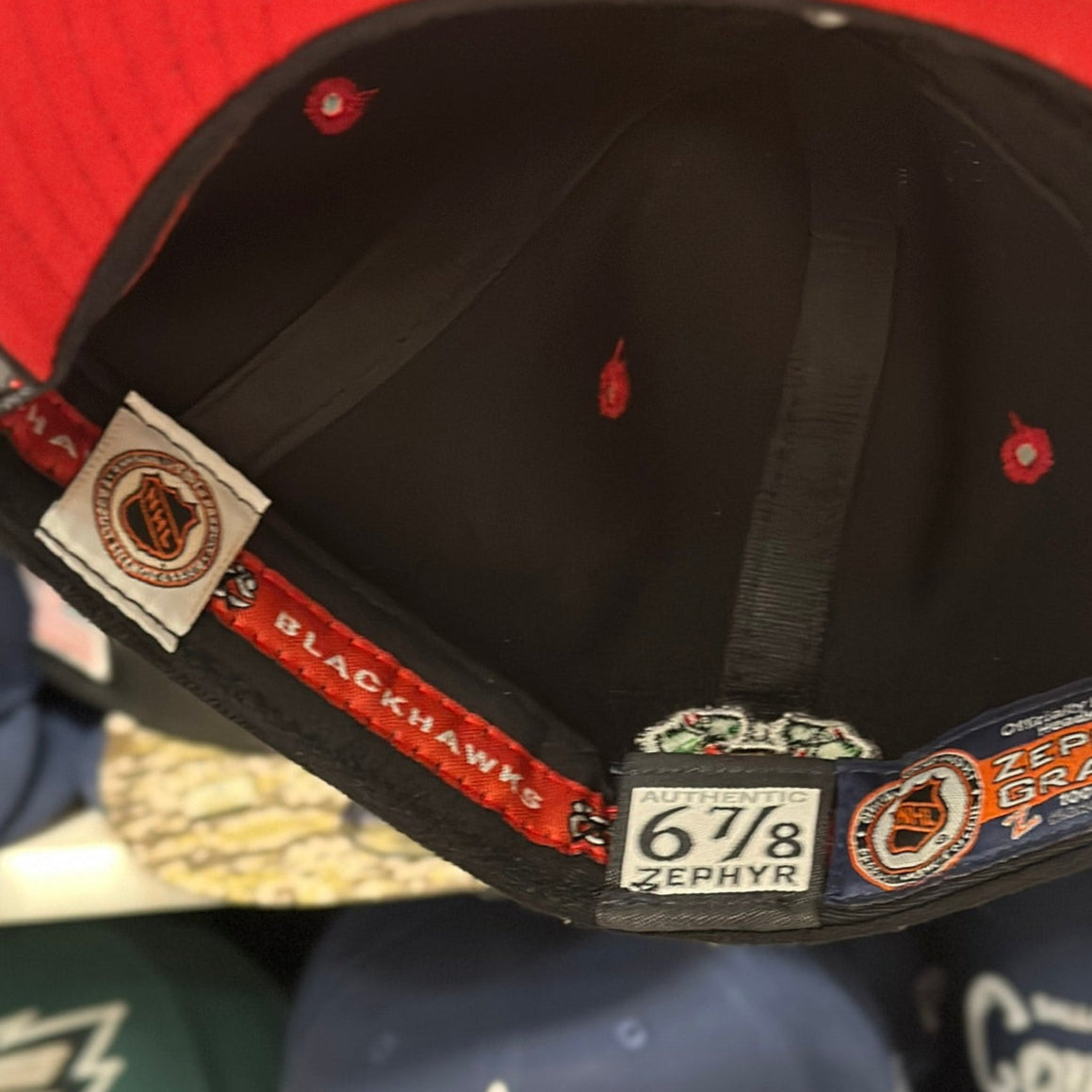 Washington Redskins NHL | Classic Fitted Zephyr | 6 7/8